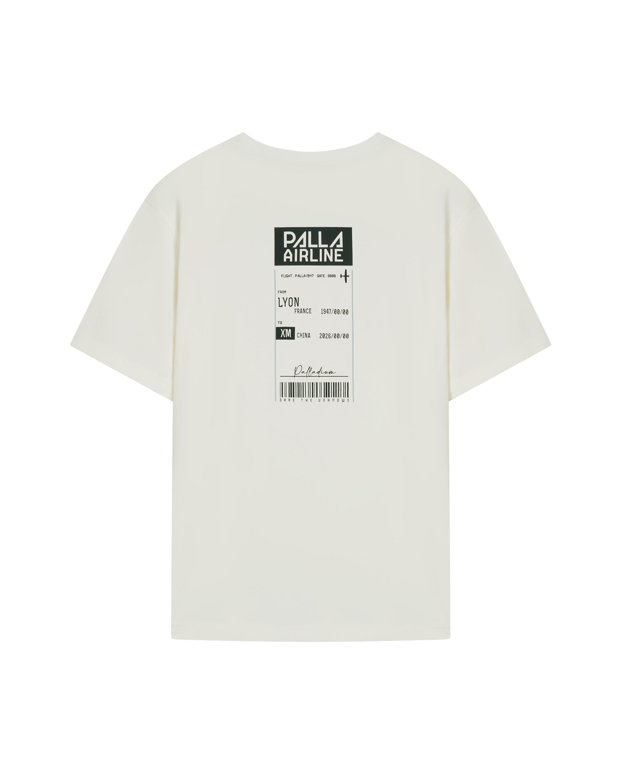 1012765-262 | MEN'S IRIS LOGO LOOSE FIT COTTON T-SHIRT | MARSHMALLOW