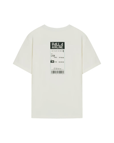 1012765-262 | MEN'S IRIS LOGO LOOSE FIT COTTON T-SHIRT | MARSHMALLOW