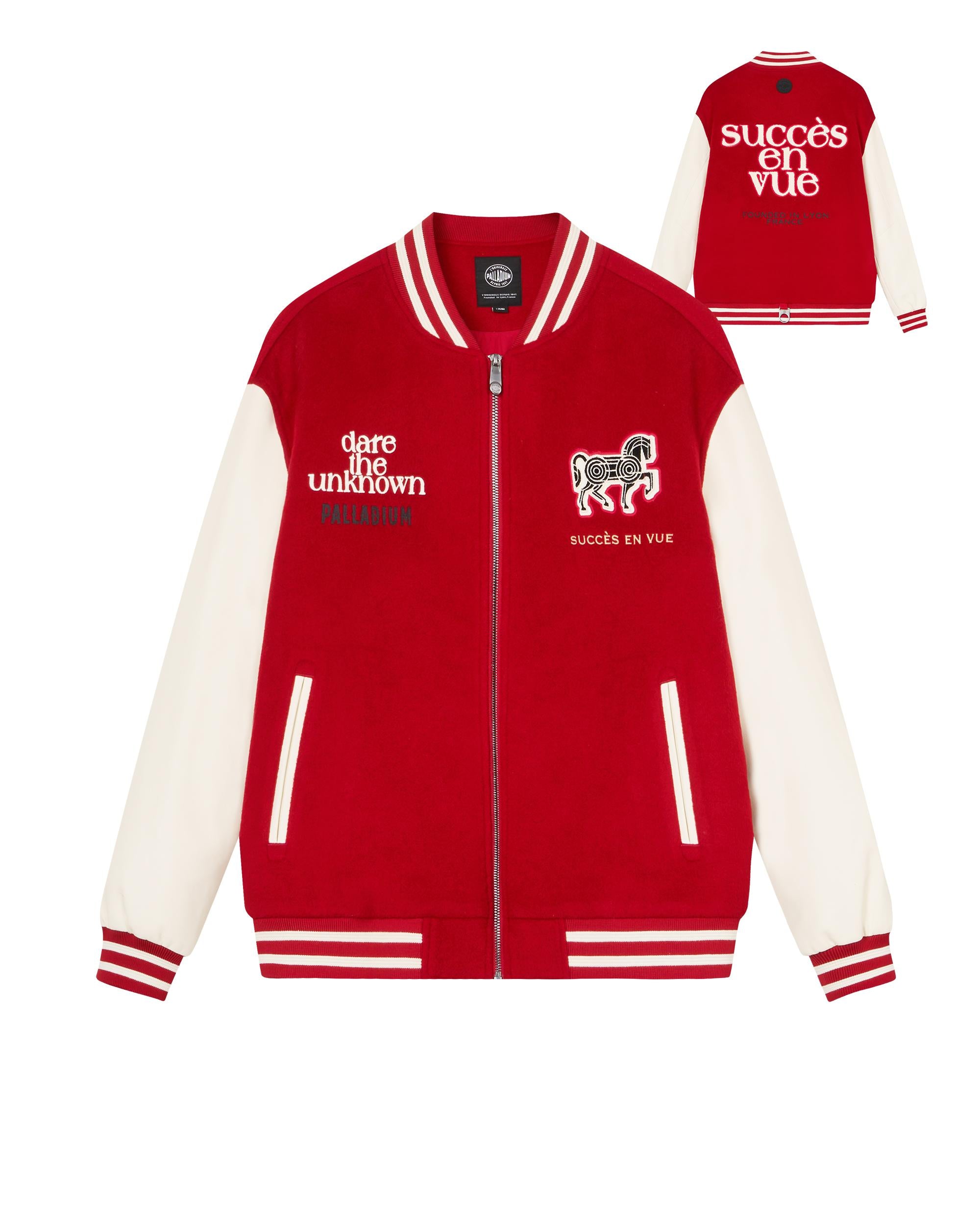 1012773-603 | MEN'S CNY THEME LOGO OVERSIZE WOOL-BLEND JACKET | EMBOLDENED