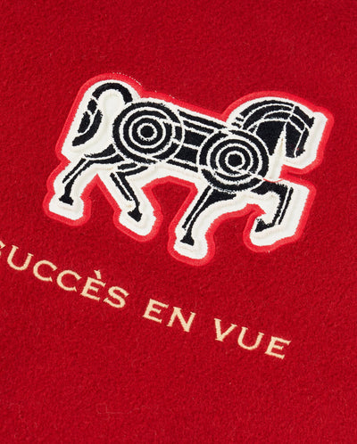 1012773-603 | MEN'S CNY THEME LOGO OVERSIZE WOOL-BLEND JACKET | EMBOLDENED