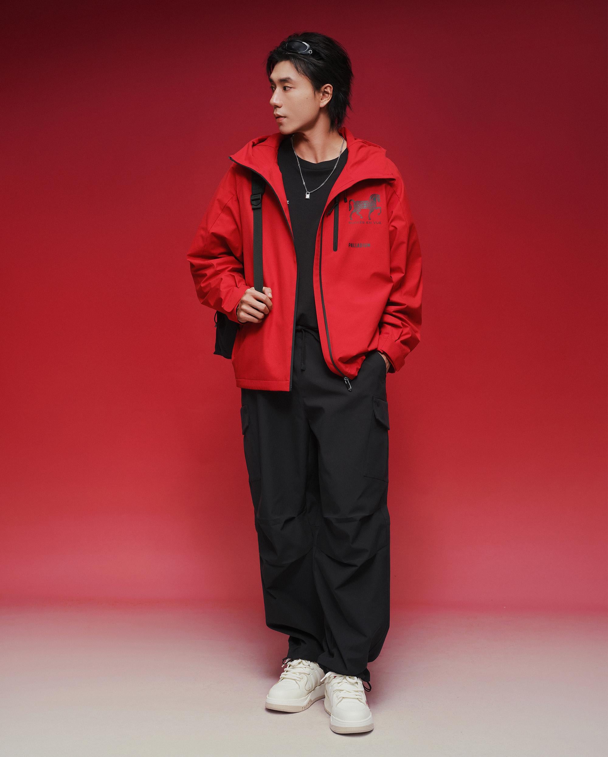 1012778-603 | MEN'S CNY LOOSE FIT WATER REPELLENT HOODED JACKET | EMBOLDENED