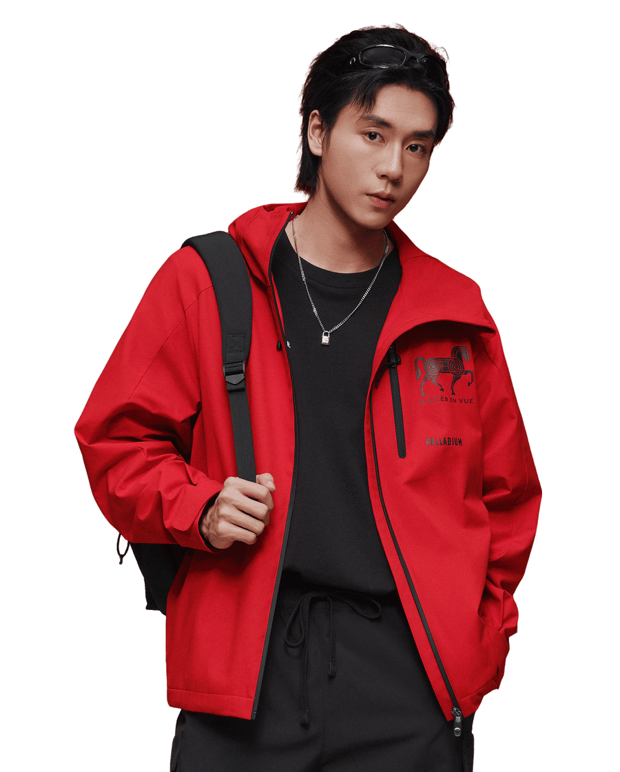 1012778-603 | MEN'S CNY LOOSE FIT WATER REPELLENT HOODED JACKET | EMBOLDENED