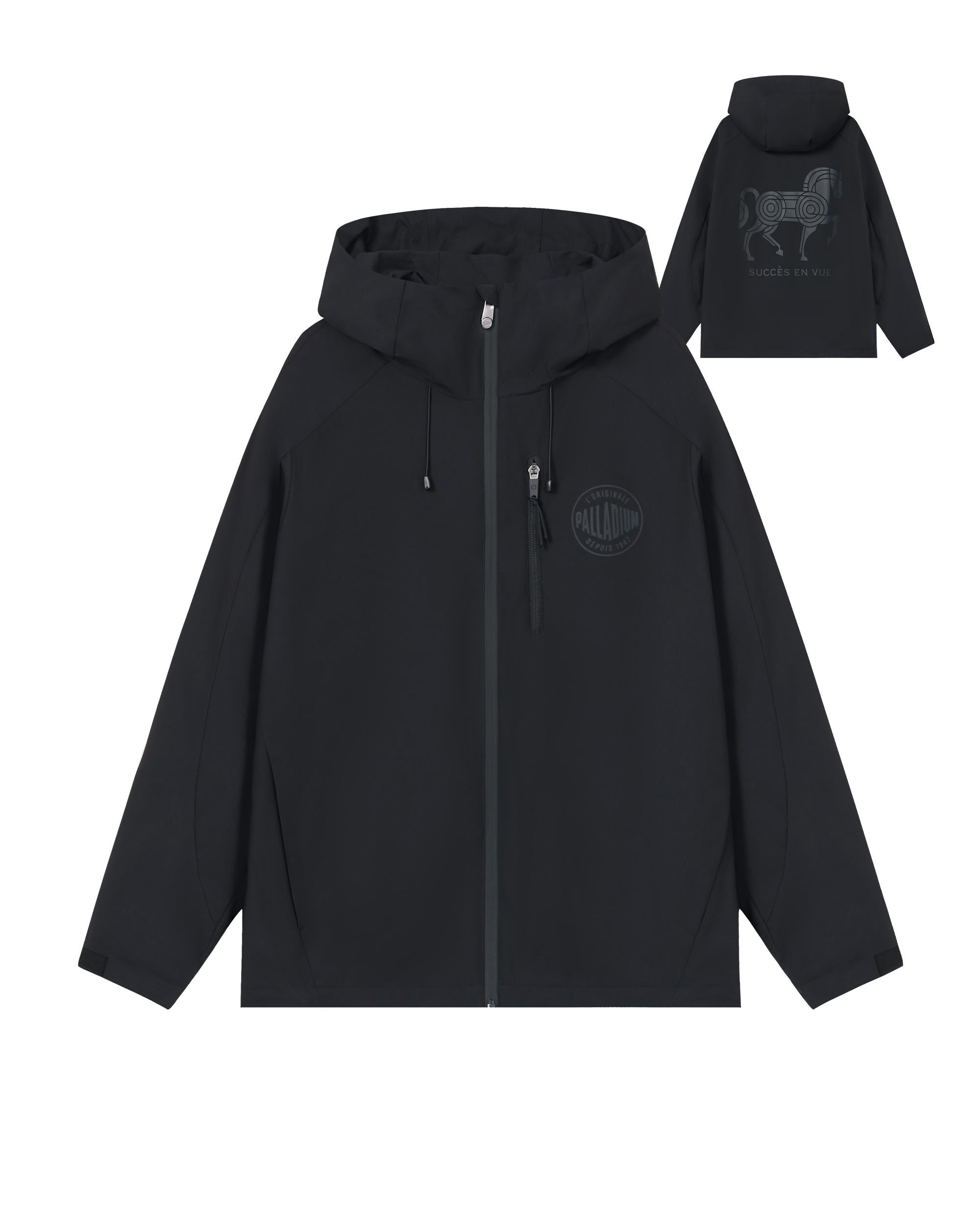 1012779-032 | MEN'S CNY LOOSE FIT WATER REPELLENT HOODED JACKET | TAP SHOE