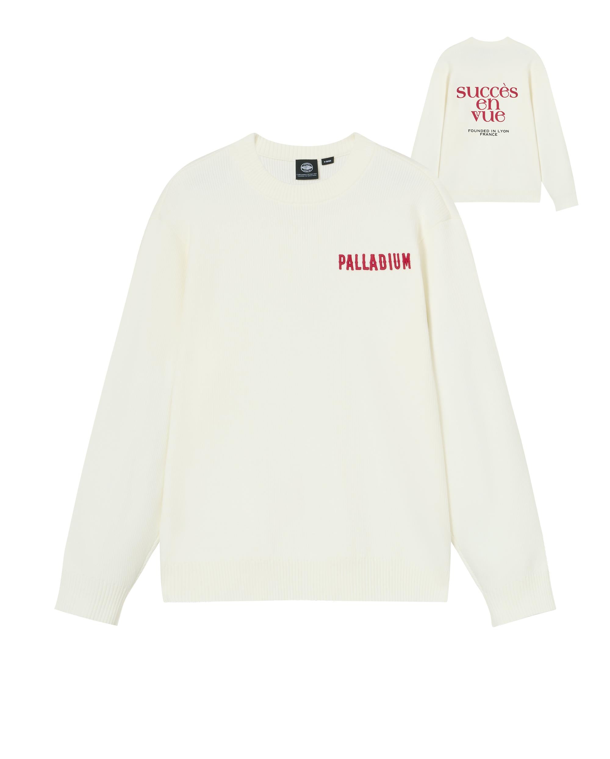 1012780-232 | MEN'S PALLADIUM LOGO CNY THEME PRINTED SWEATER | VANILLA ICE