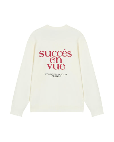 1012780-232 | MEN'S PALLADIUM LOGO CNY THEME PRINTED SWEATER | VANILLA ICE