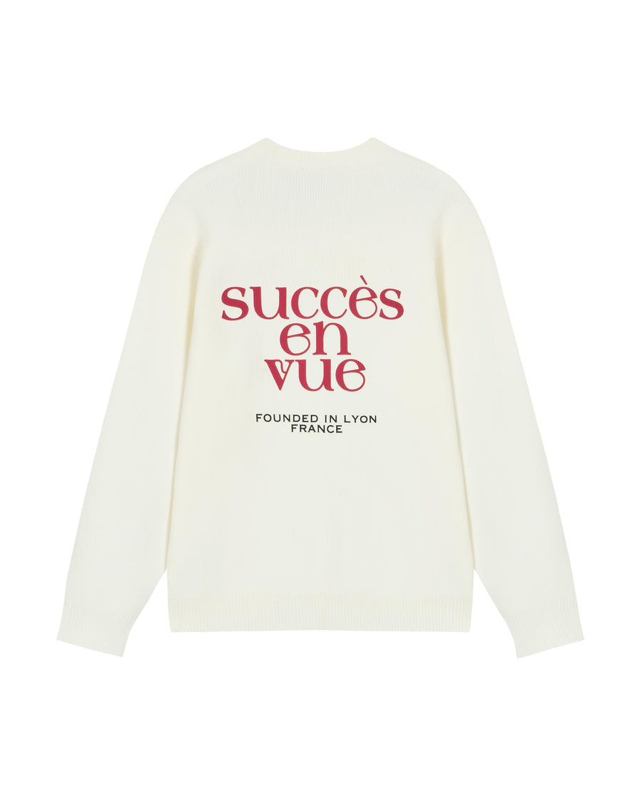 1012780-232 | MEN'S PALLADIUM LOGO CNY THEME PRINTED SWEATER | VANILLA ICE