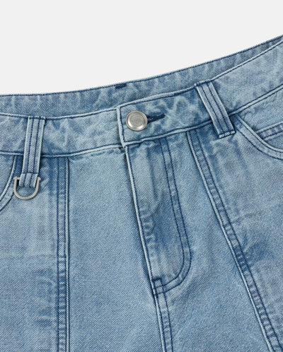 1012783-538 | MEN'S CNY HORSE THEME LOOSE FIT JEANS | ALLURE