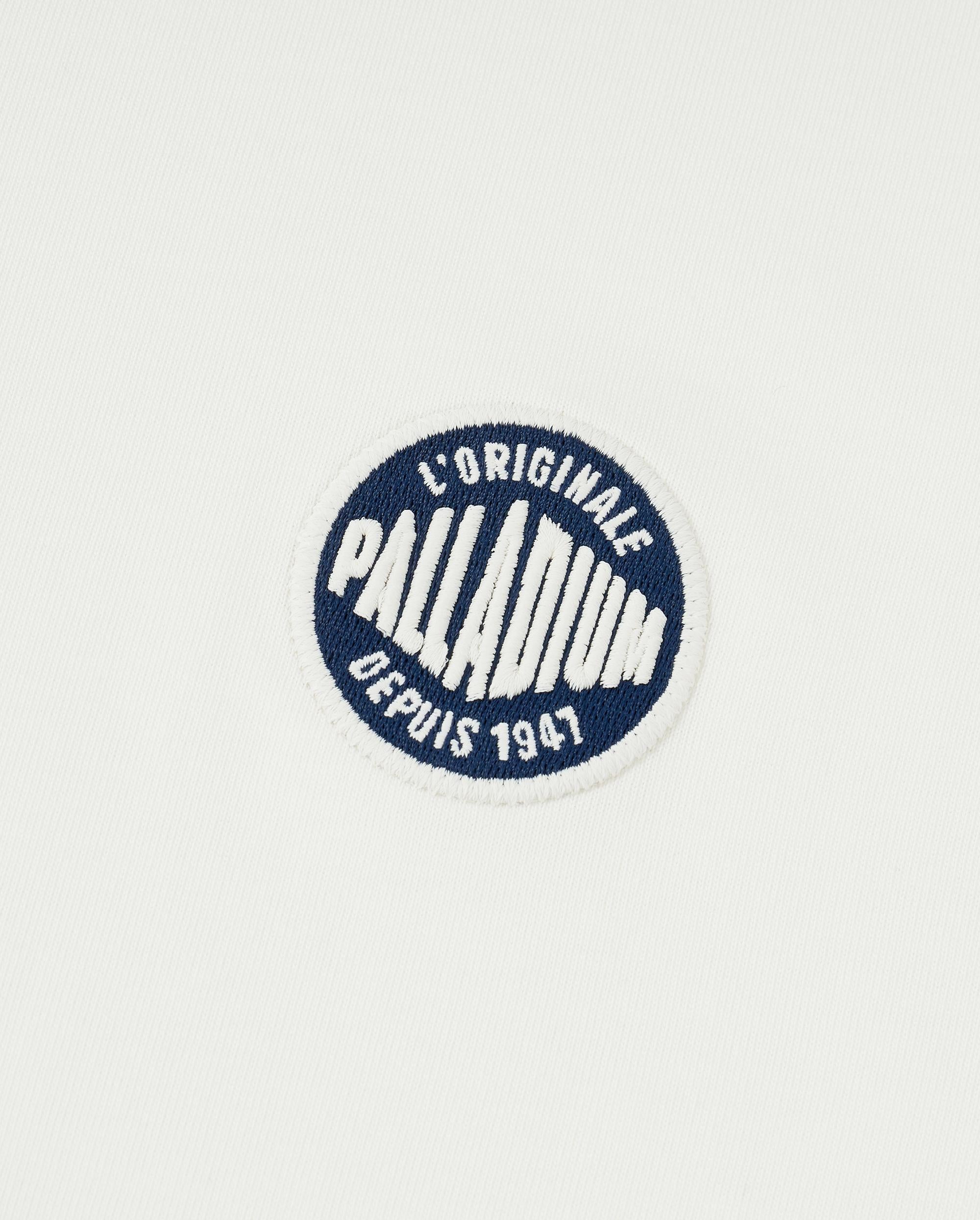 1012793-262 | MEN'S STRIPE LOOSE FIT COTTON LONG SLEEVES T-SHIRT | MARSHMALLOW