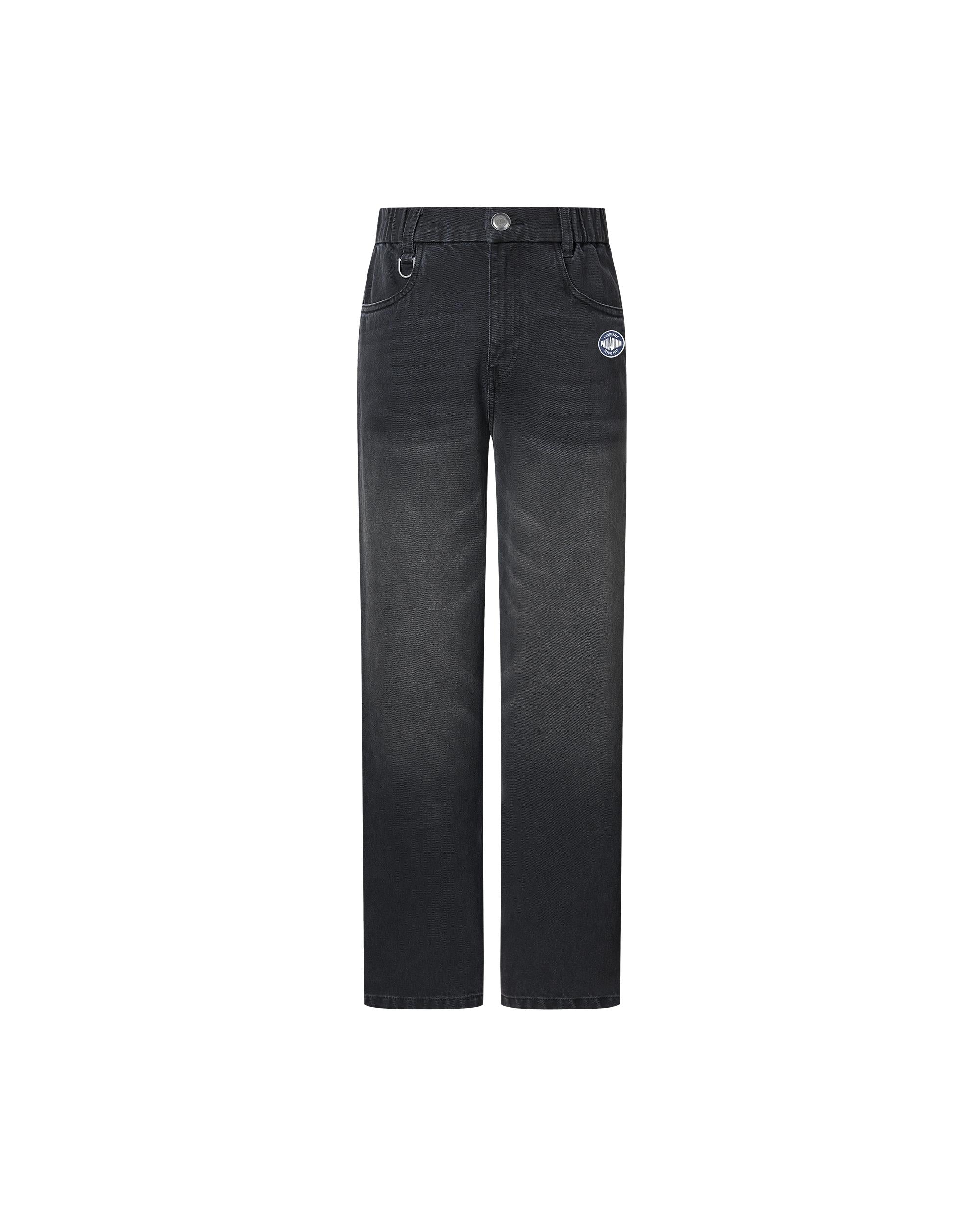 1012794-032 | MEN'S PALLADIUM LOGO WASHED DENIM JEANS | TAP SHOE