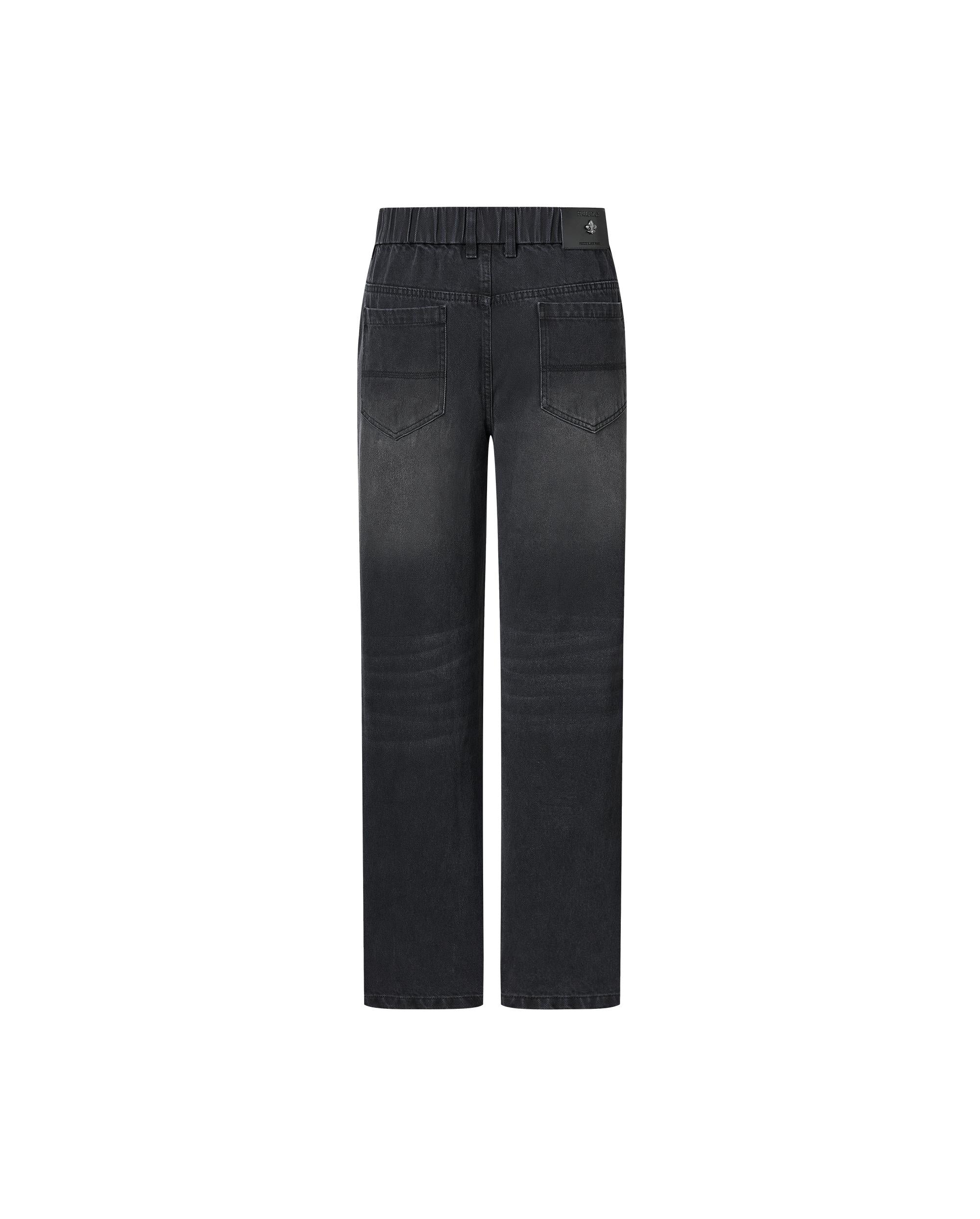 1012794-032 | MEN'S PALLADIUM LOGO WASHED DENIM JEANS | TAP SHOE