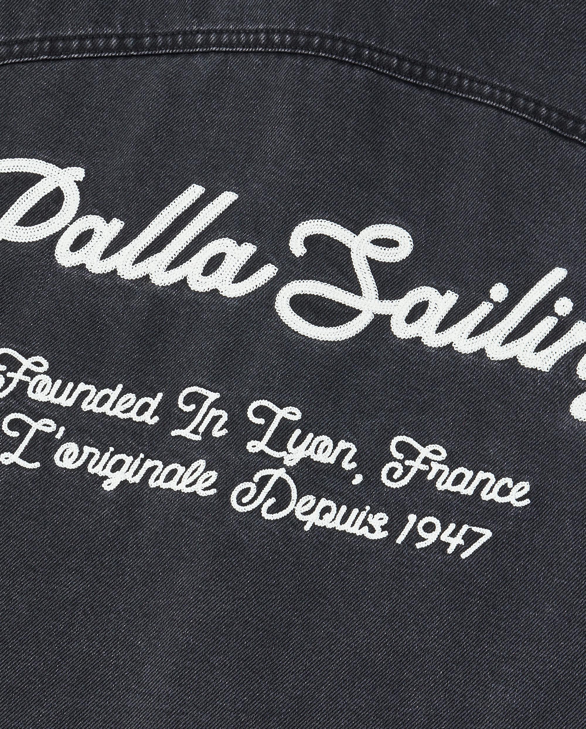 1012797-032 | MEN'S LOGO LOOSE FIT LONG SLEEVES DENIM SHIRT | TAP SHOE