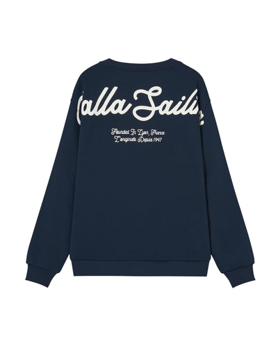 1012798-403 | MEN'S PALLADIUM LOGO DROPPED SHOULDERS SWEATSHIRT | TOTAL ECLIPSE