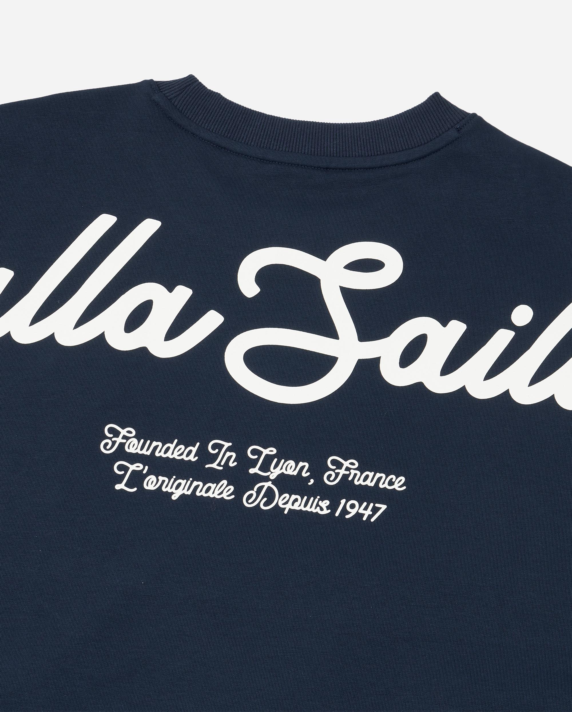 1012798-403 | MEN'S PALLADIUM LOGO DROPPED SHOULDERS SWEATSHIRT | TOTAL ECLIPSE