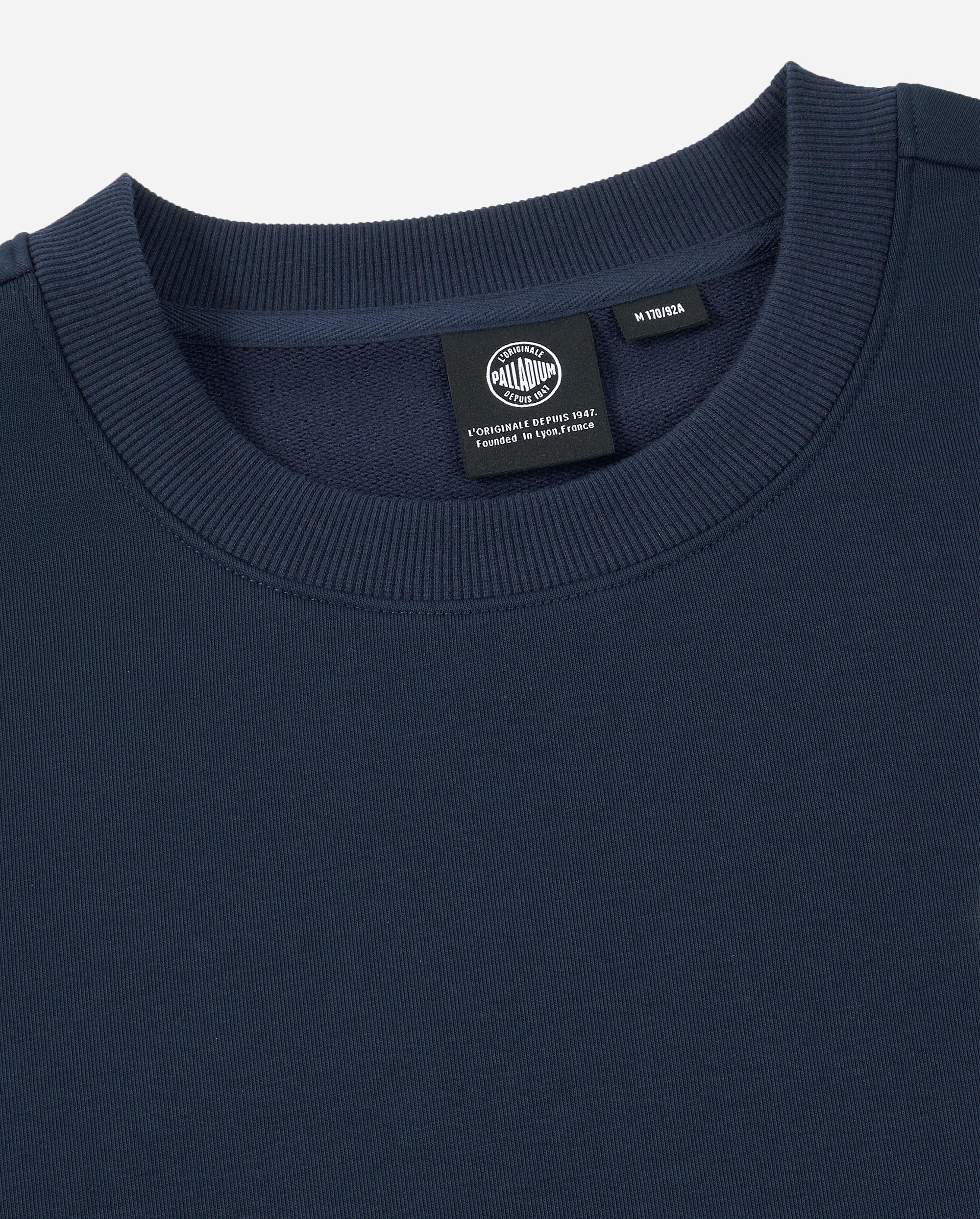 1012798-403 | MEN'S PALLADIUM LOGO DROPPED SHOULDERS SWEATSHIRT | TOTAL ECLIPSE