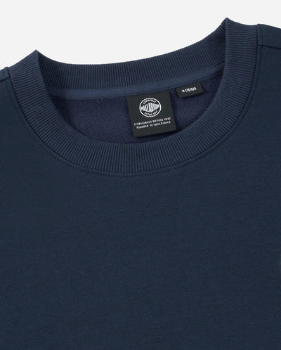 1012798-403 | MEN'S PALLADIUM LOGO DROPPED SHOULDERS SWEATSHIRT | TOTAL ECLIPSE