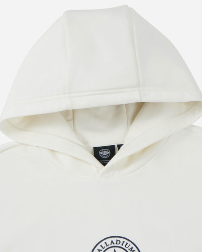 1012799-262 | MEN'S VOYAGE THEME LOGO HOODIE | MARSHMALLOW