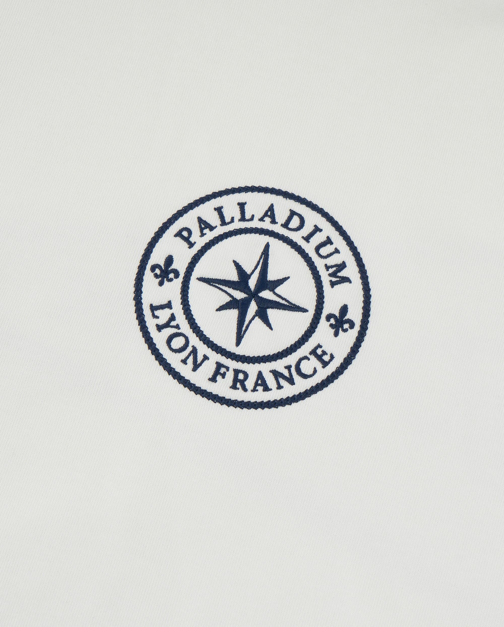 1012799-262 | MEN'S VOYAGE THEME LOGO HOODIE | MARSHMALLOW