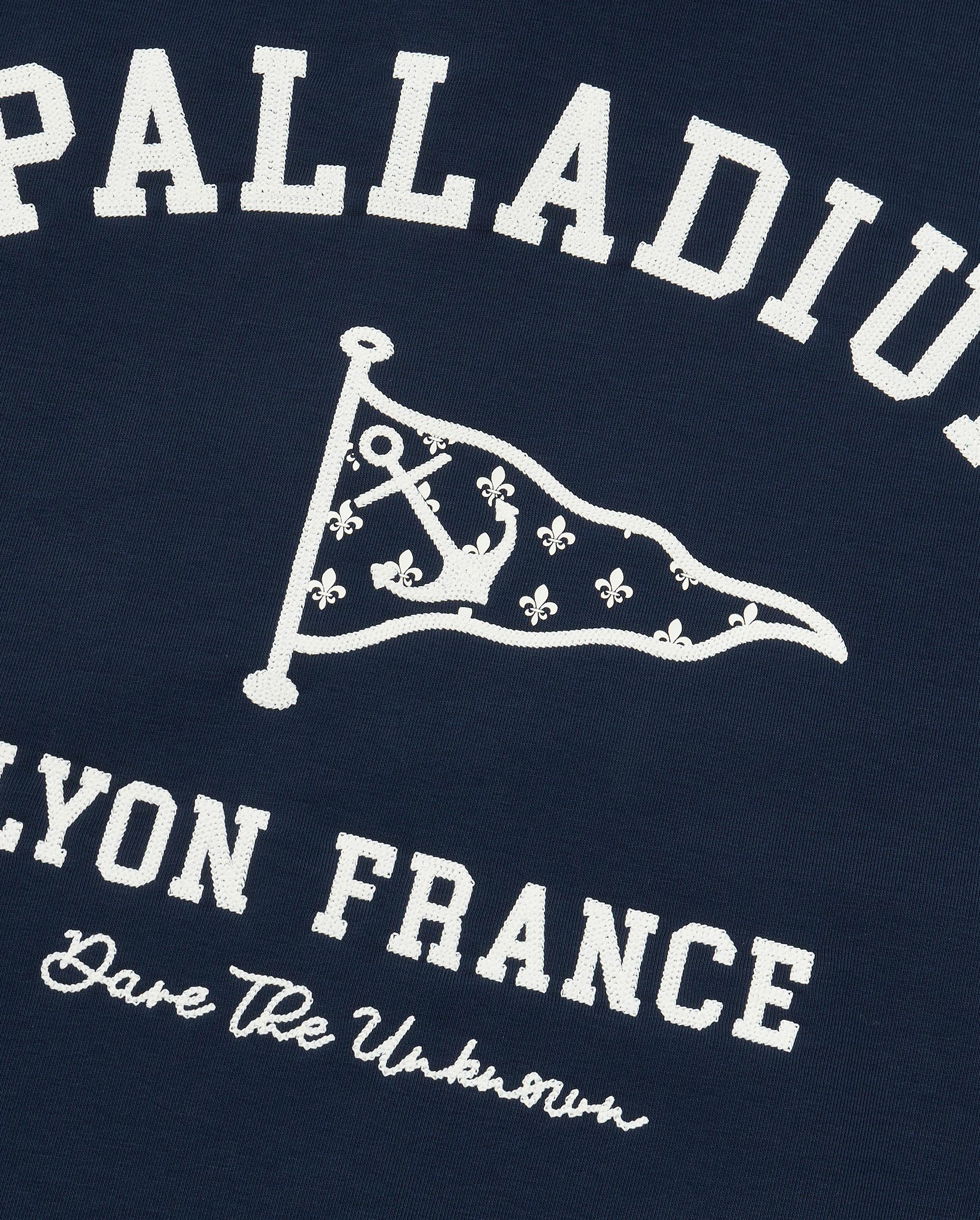 1012800-403 | MEN'S VOYAGE THEME LOGO HOODIE | TOTAL ECLIPSE