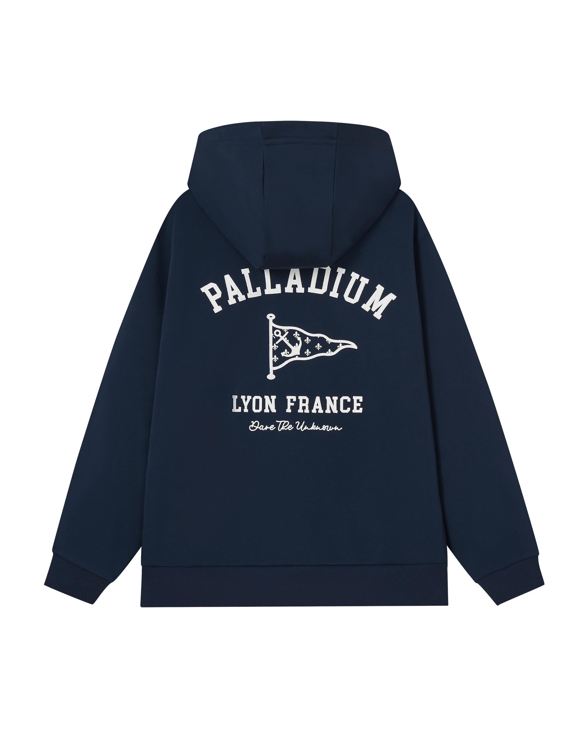 1012800-403 | MEN'S VOYAGE THEME LOGO HOODIE | TOTAL ECLIPSE