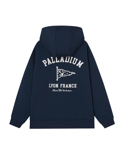1012800-403 | MEN'S VOYAGE THEME LOGO HOODIE | TOTAL ECLIPSE