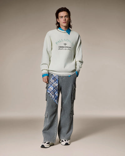 1012806-097 | MEN'S VINTAGE STONE WASHED CARGO JEANS | STORMY WEATHER