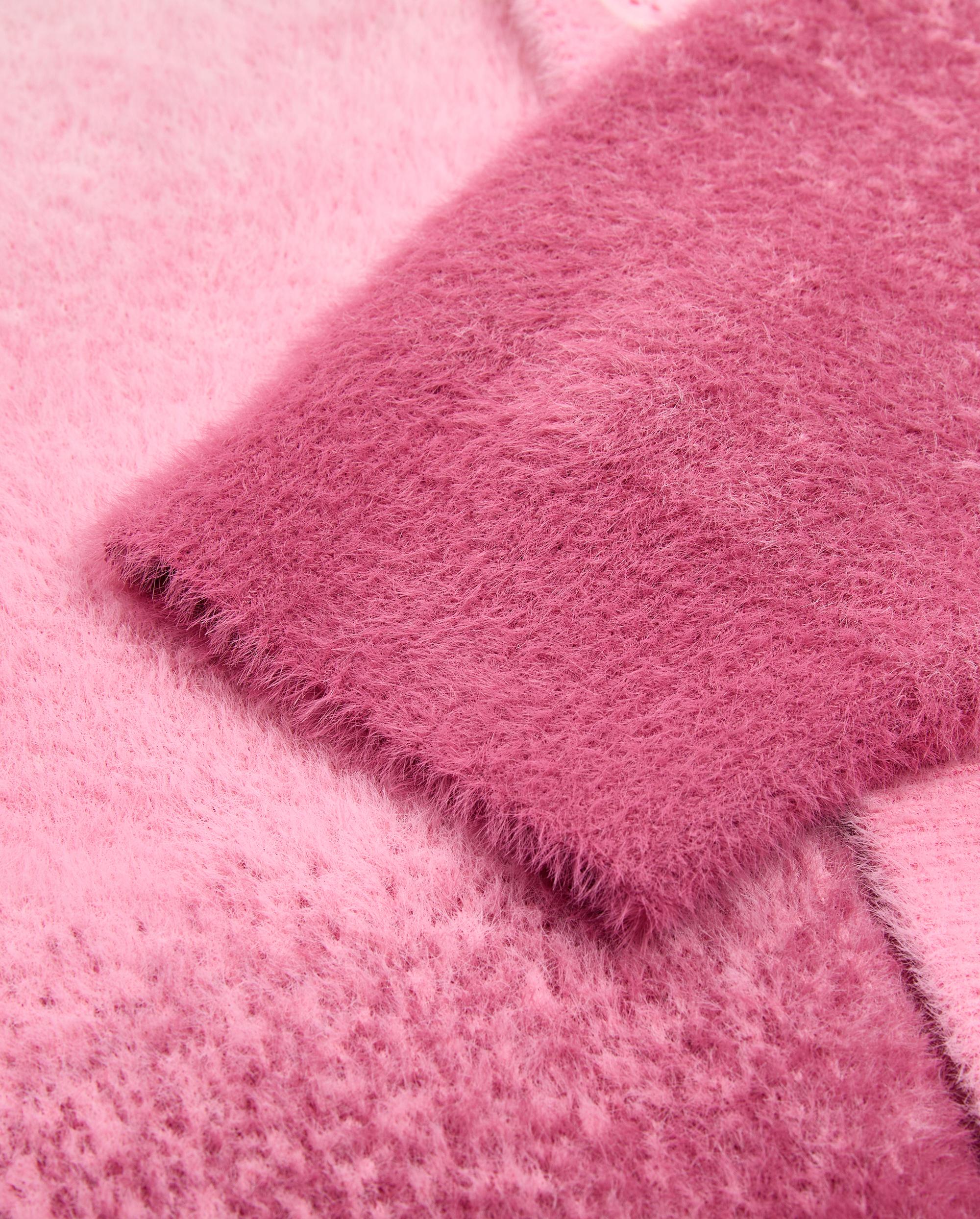 1012930-544 | MEN'S IRIS LOGO GRADIENT COLOR HOODED CARDIGAN | PINK