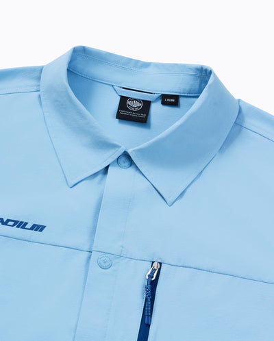 1012969-299 | MEN'S PALLAC.C. LOGO LOOSE FIT SHIRT | DUTCH CANAL