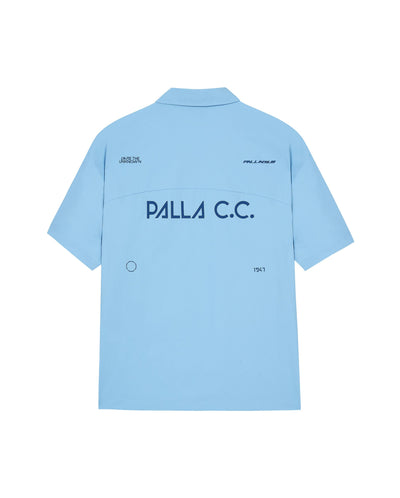 1012969-299 | MEN'S PALLAC.C. LOGO LOOSE FIT SHIRT | DUTCH CANAL