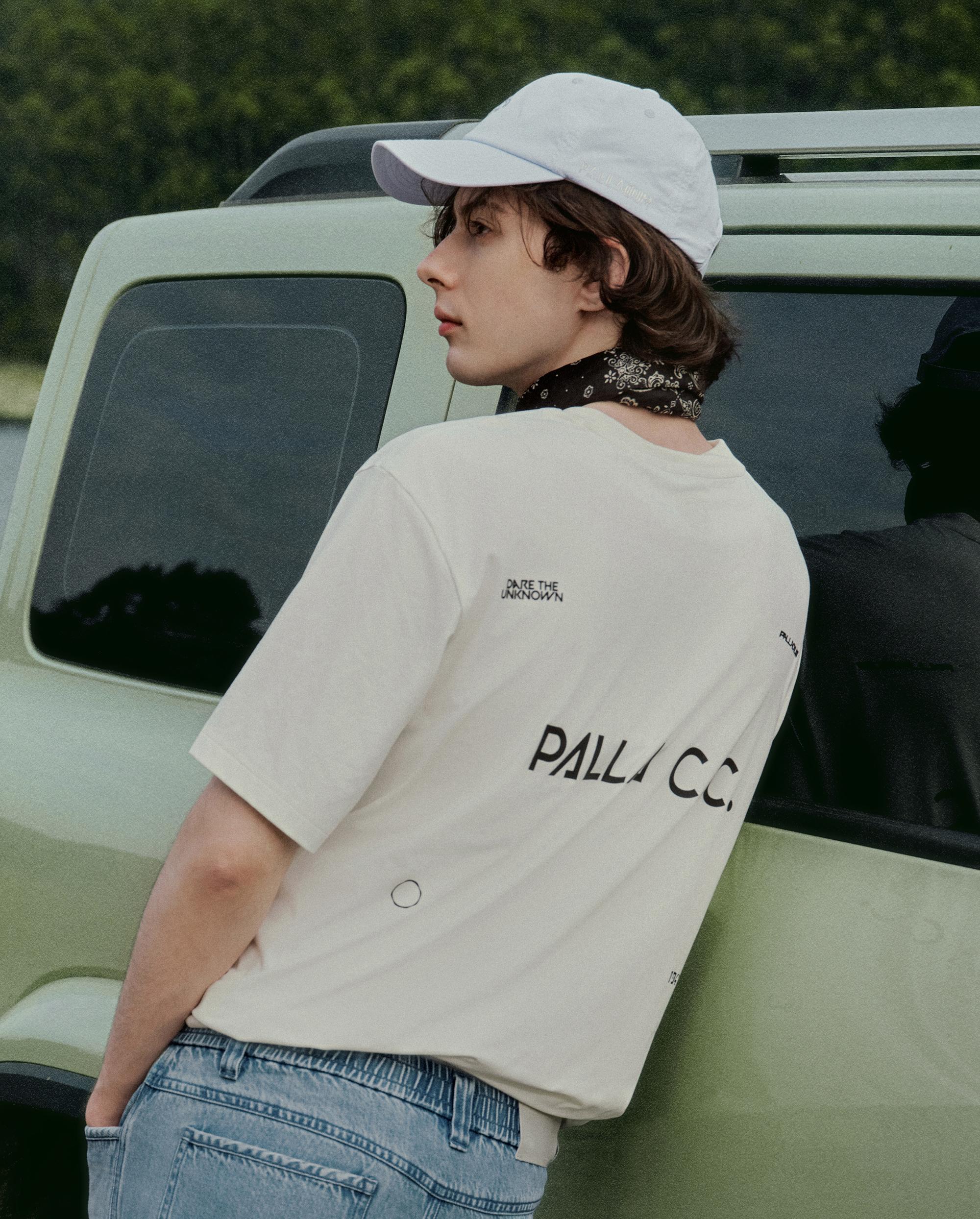 1012990-262 | MEN'S PALLAC.C SWEAT ABSORB QUICK-DRY  T-SHIRT | MARSHMALLOW