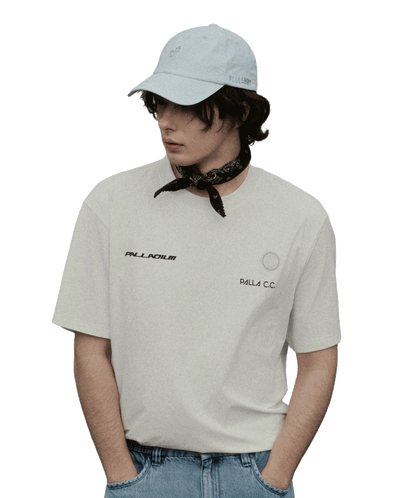 1012990-262 | MEN'S PALLAC.C SWEAT ABSORB QUICK-DRY  T-SHIRT | MARSHMALLOW