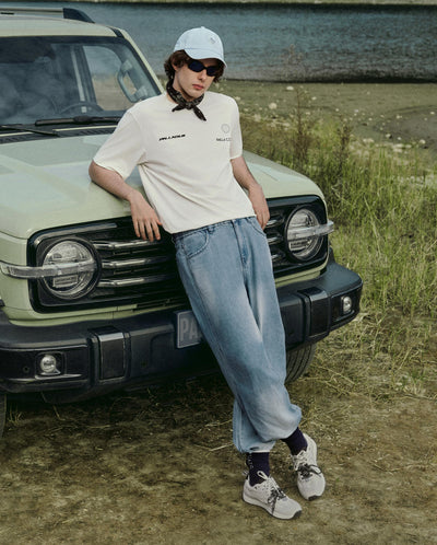 1012990-262 | MEN'S PALLAC.C SWEAT ABSORB QUICK-DRY  T-SHIRT | MARSHMALLOW