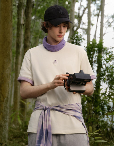 1012993-232 | MEN'S IRIS LOGO COTTON T-SHIRT | VANILLA ICE