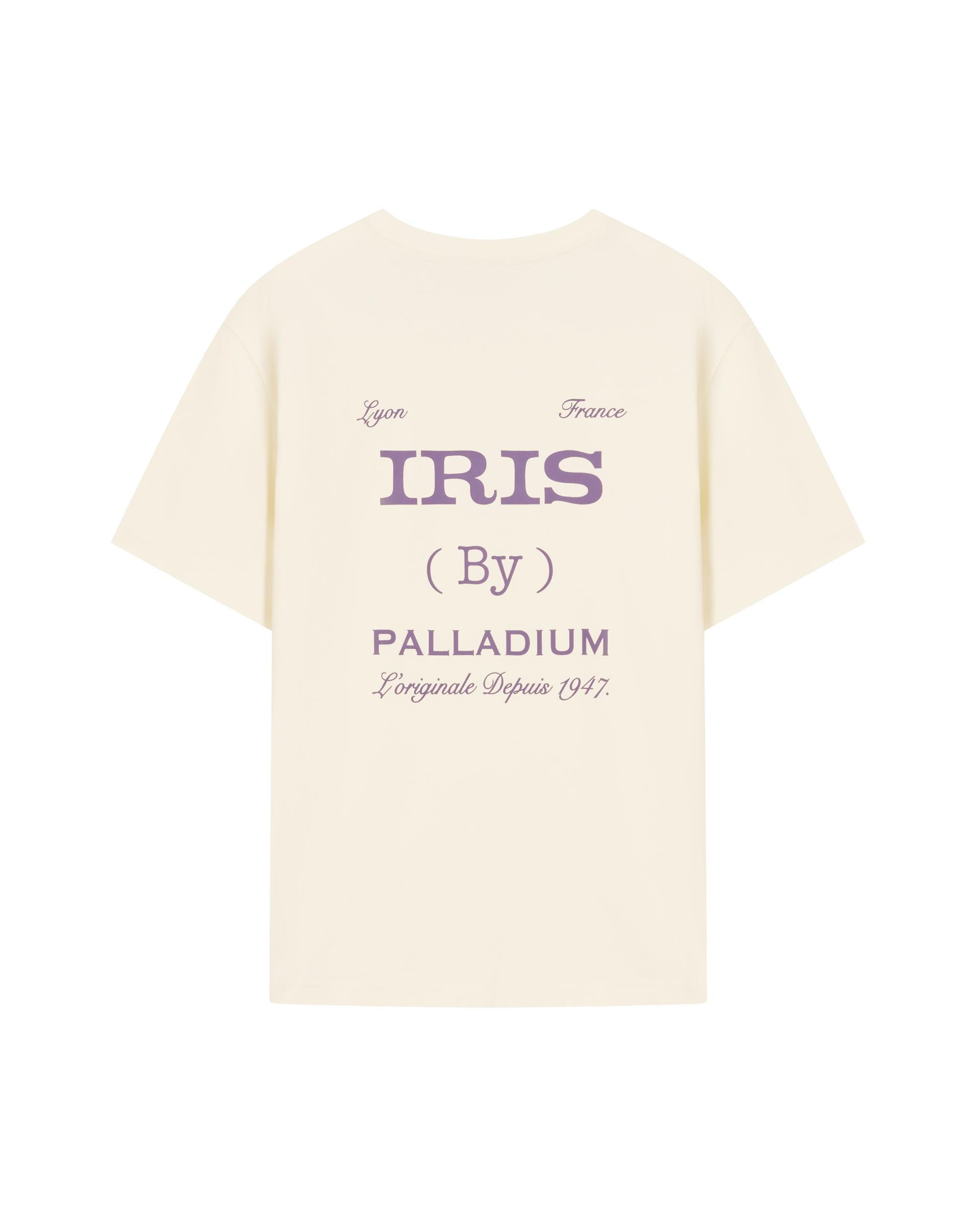 1012993-232 | MEN'S IRIS LOGO COTTON T-SHIRT | VANILLA ICE