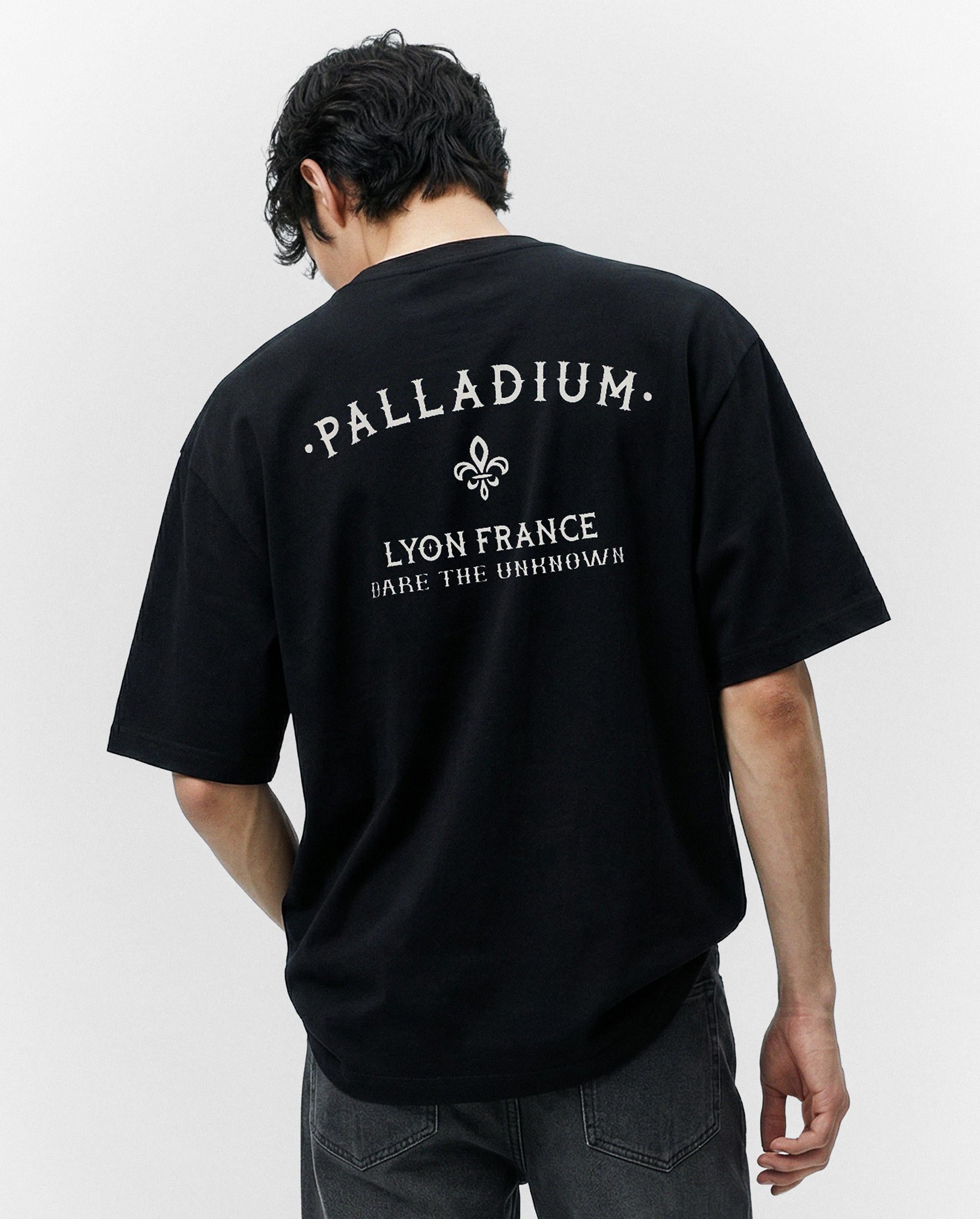 1013006-032 | MEN'S VINTAGE PALLADIUM LOGO T-SHIRT | TAP SHOE