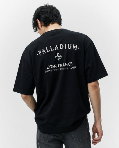1013006-032 | MEN'S VINTAGE PALLADIUM LOGO T-SHIRT | TAP SHOE