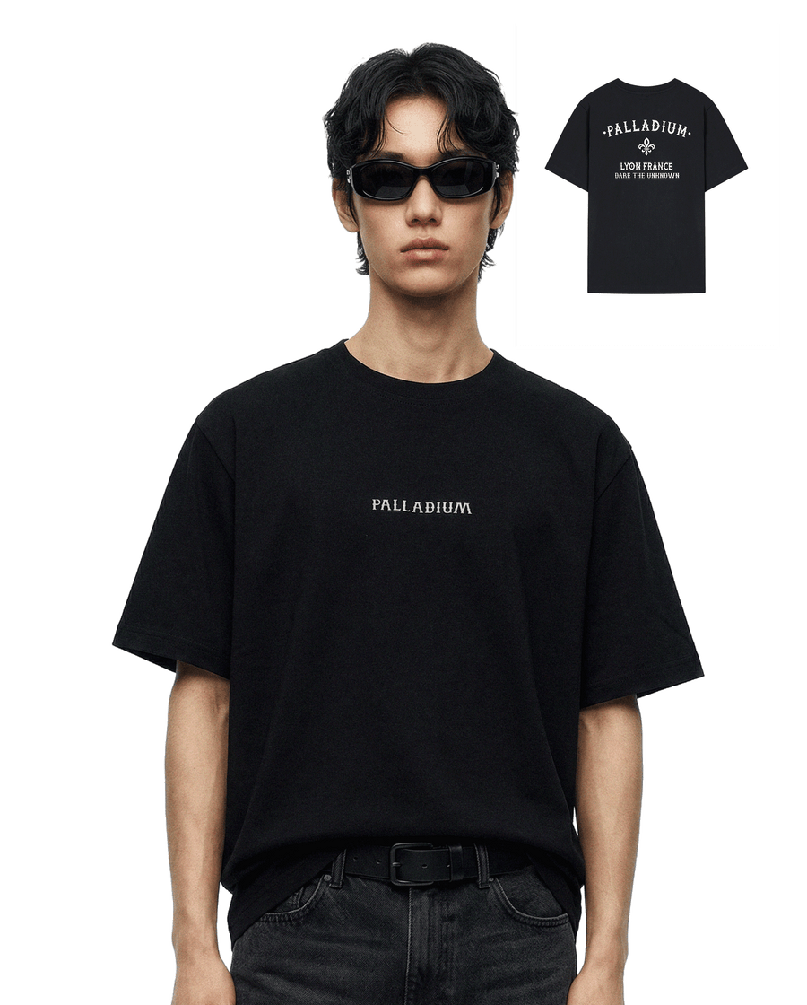 1013006-032 | MEN'S VINTAGE PALLADIUM LOGO T-SHIRT | TAP SHOE