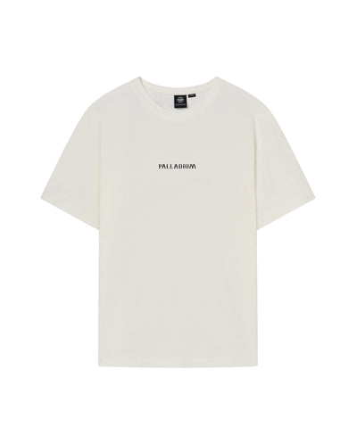 1013006-262 | MEN'S VINTAGE PALLADIUM LOGO T-SHIRT | MARSHMALLOW