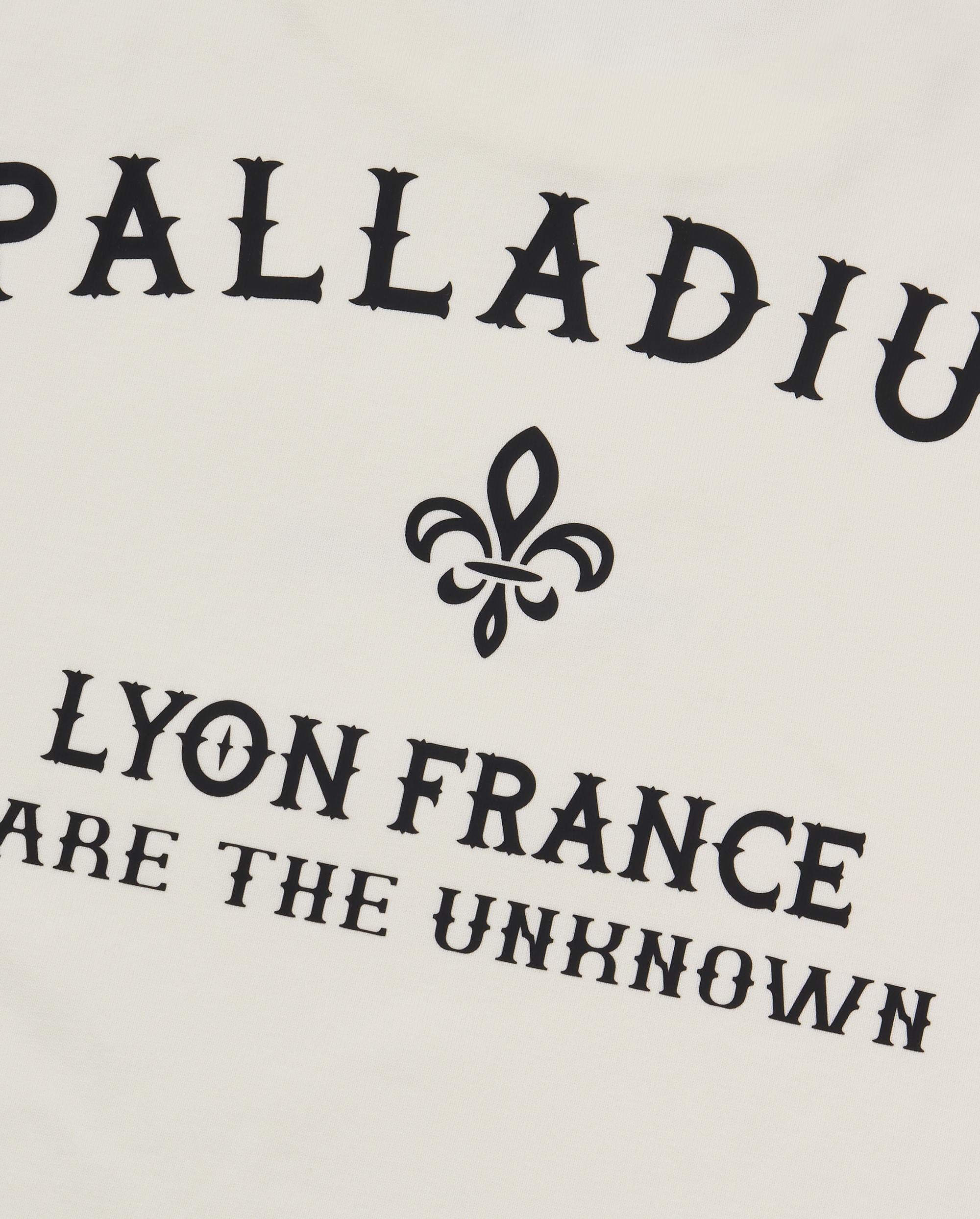 1013006-262 | MEN'S VINTAGE PALLADIUM LOGO T-SHIRT | MARSHMALLOW