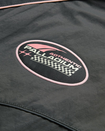 1013143-082 | MEN'S LOOSE FIT RETRO MOTORCYCLE JACKET | GRAY PINSTRIP