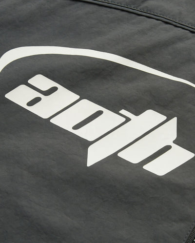 1013143-082 | MEN'S LOOSE FIT RETRO MOTORCYCLE JACKET | GRAY PINSTRIP