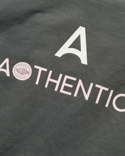 1013143-082 | MEN'S LOOSE FIT RETRO MOTORCYCLE JACKET | GRAY PINSTRIP