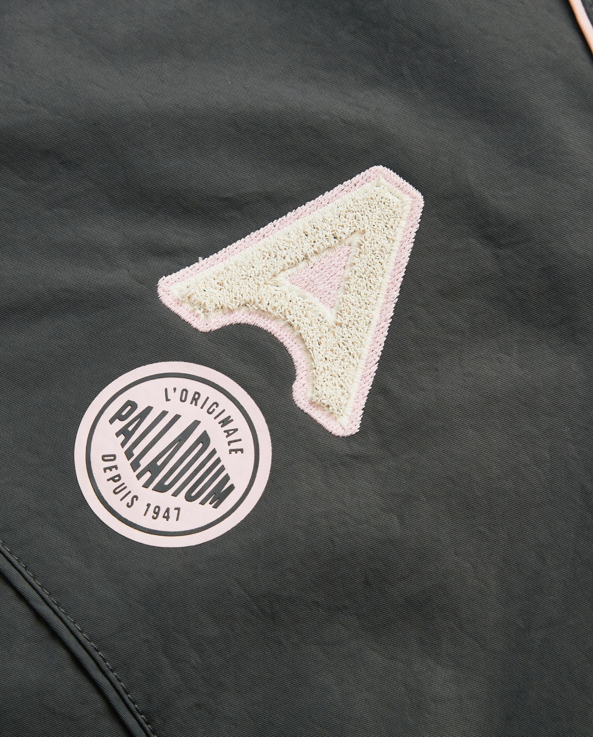 1013143-082 | MEN'S LOOSE FIT RETRO MOTORCYCLE JACKET | GRAY PINSTRIP