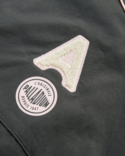 1013143-082 | MEN'S LOOSE FIT RETRO MOTORCYCLE JACKET | GRAY PINSTRIP