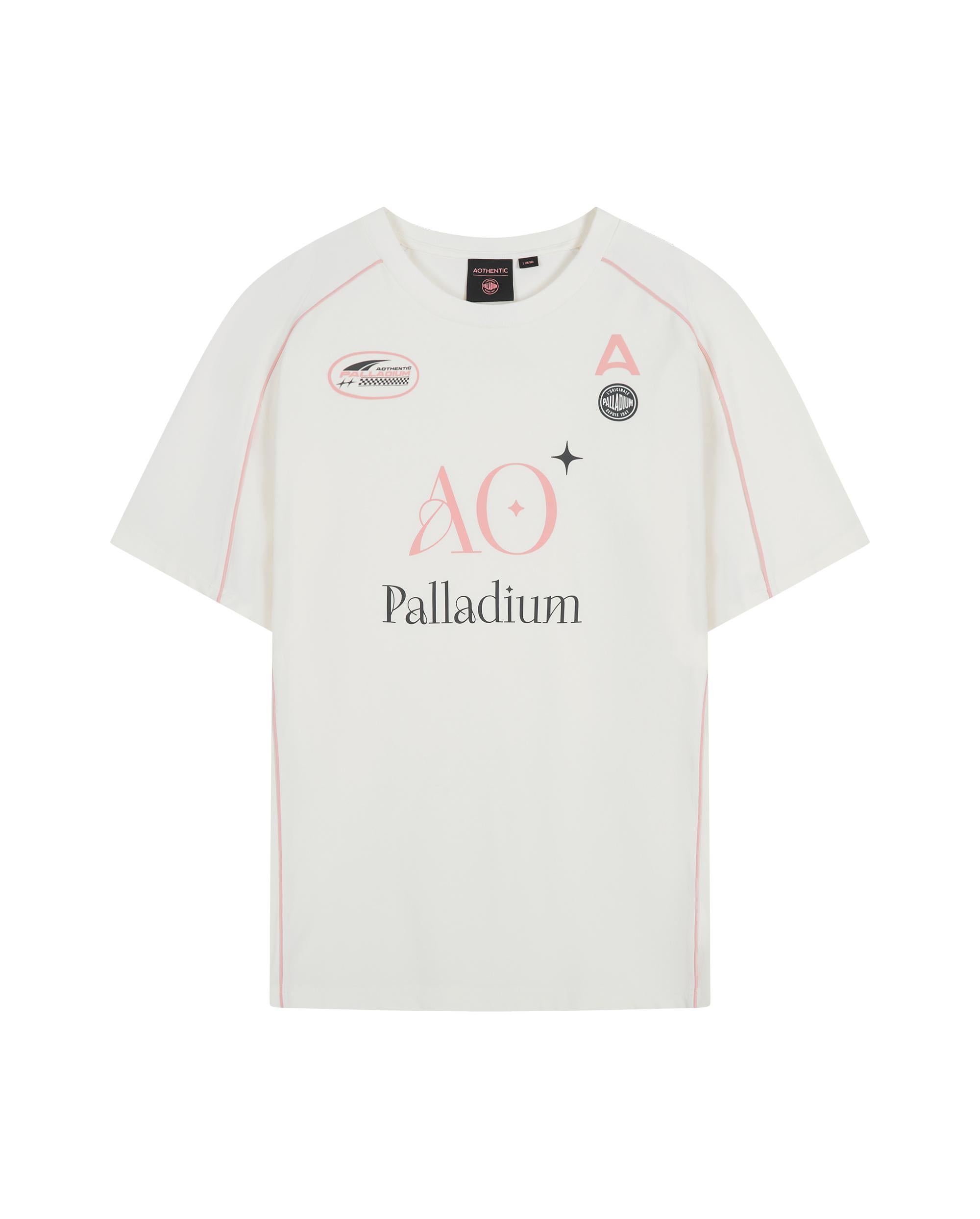 1013145-262 | MEN'S AOTHENTIC LOGO LOOSE FIT T-SHIRT | MARSHMALLOW