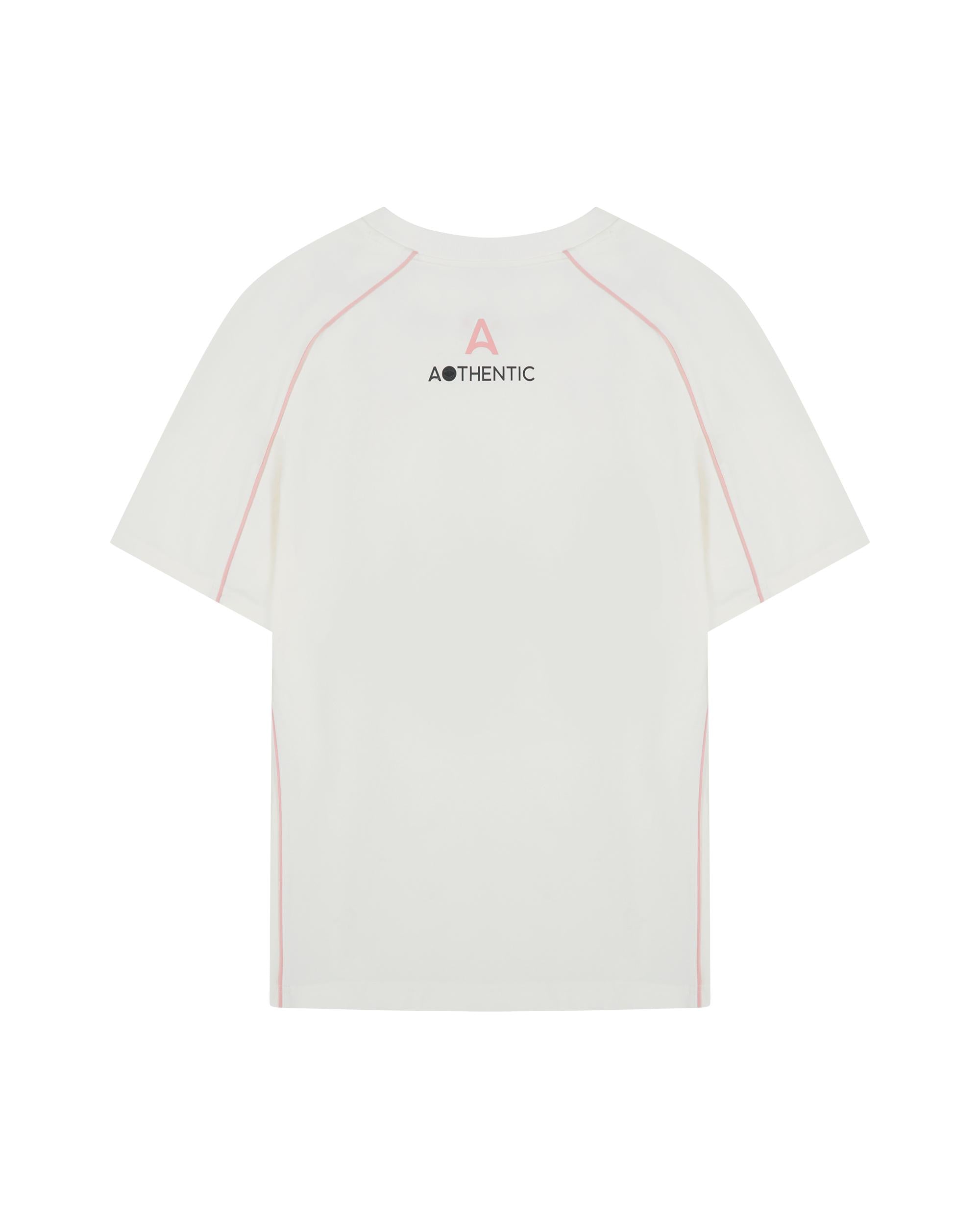 1013145-262 | MEN'S AOTHENTIC LOGO LOOSE FIT T-SHIRT | MARSHMALLOW