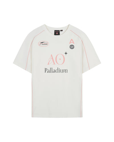 1013145-262 | MEN'S AOTHENTIC LOGO LOOSE FIT T-SHIRT | MARSHMALLOW