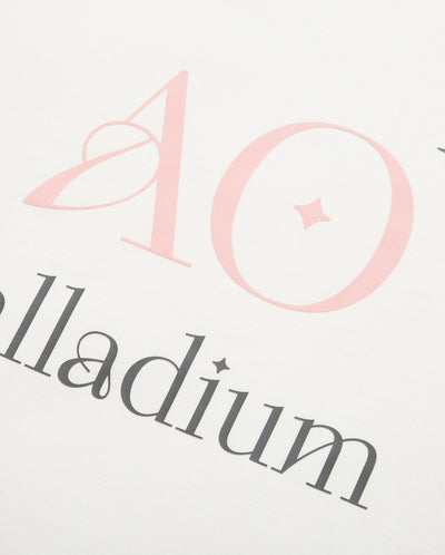 1013145-262 | MEN'S AOTHENTIC LOGO LOOSE FIT T-SHIRT | MARSHMALLOW