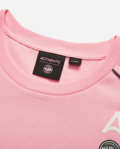 1013145-697 | MEN'S AOTHENTIC LOGO LOOSE FIT T-SHIRT | CORAL BLUSH
