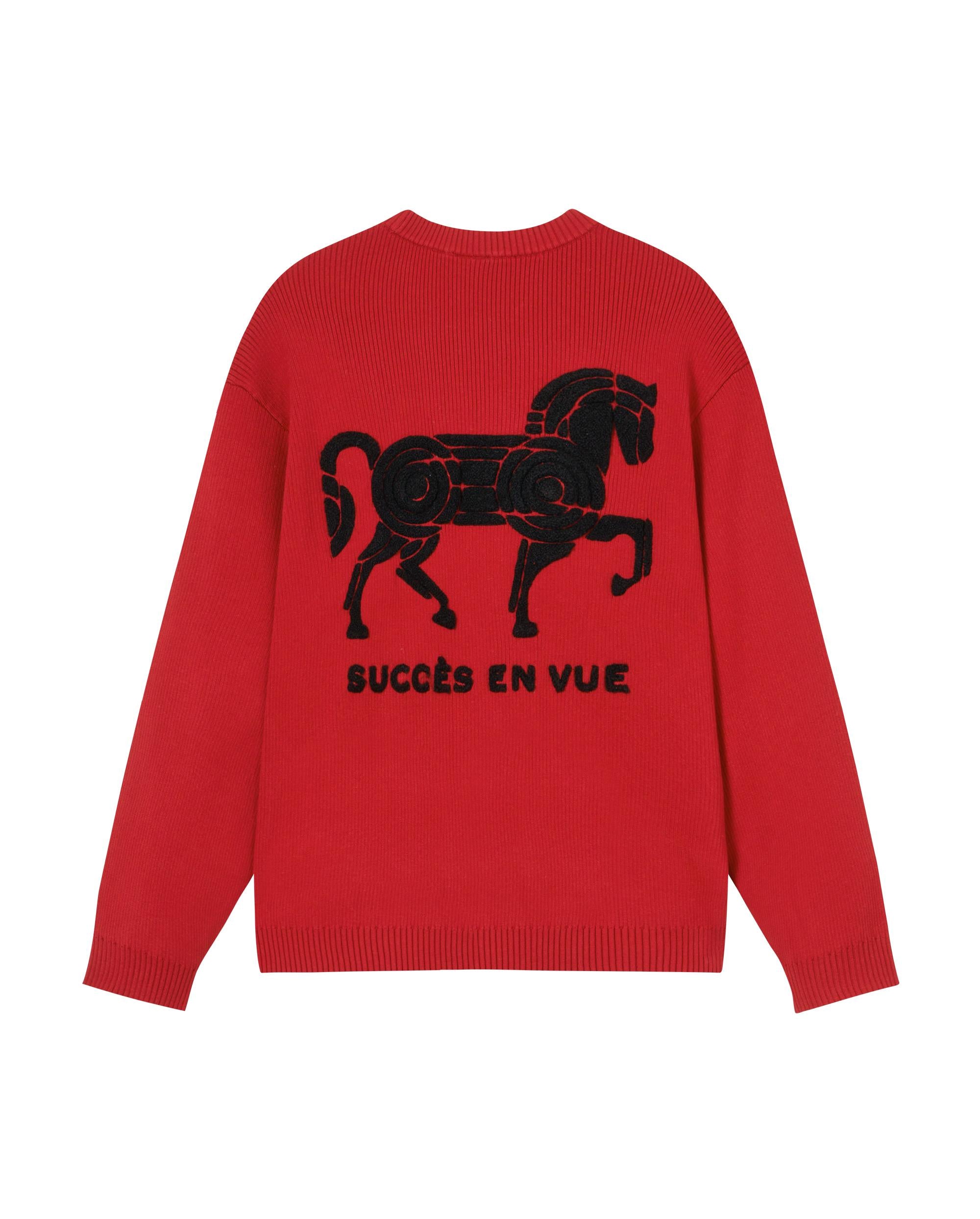 1013466-603 | MEN'S PALLADIUM LOGO CNY THEME PRINTED SWEATER | EMBOLDENED