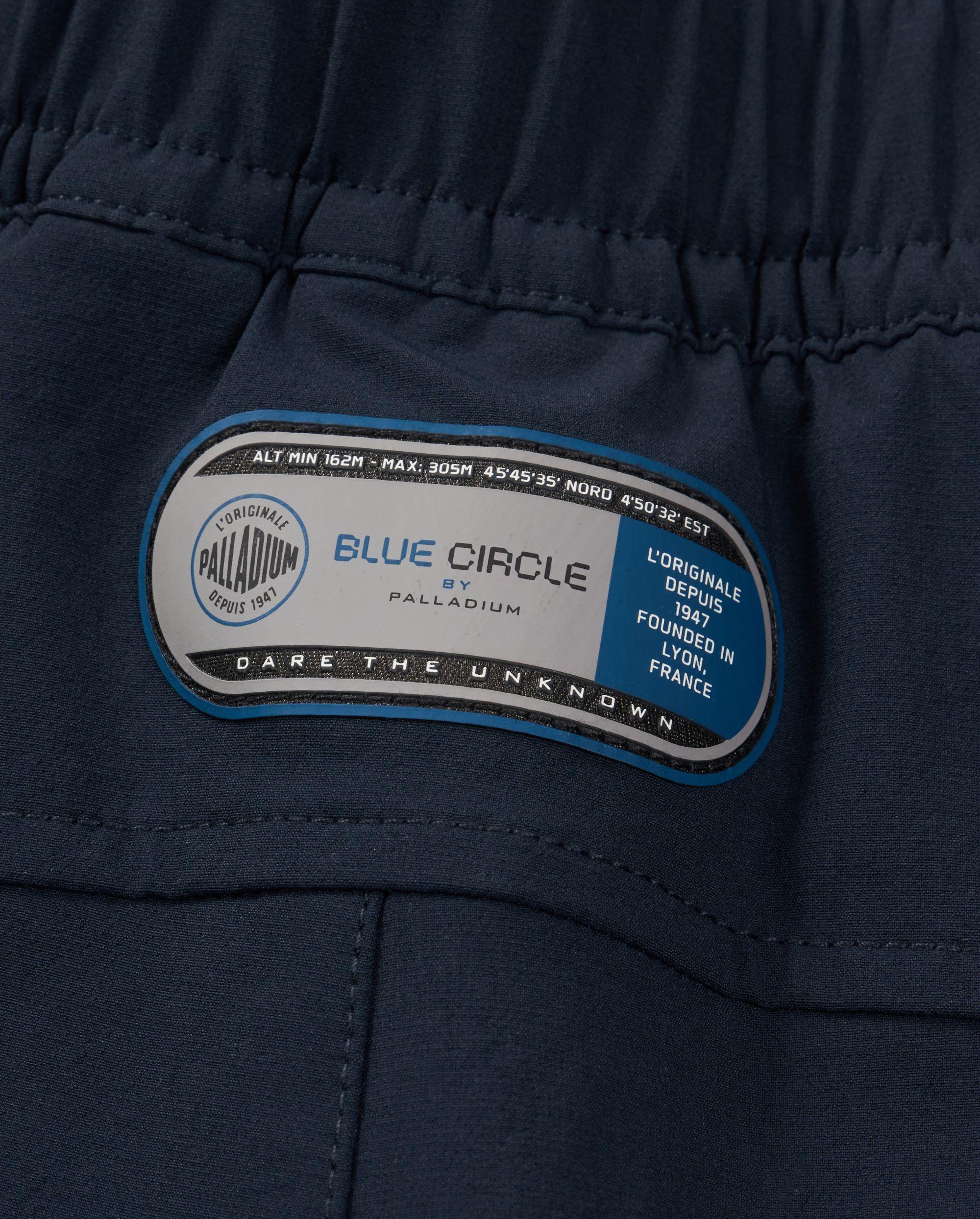 1013555-467 | MEN'S PALLADIUM LOGO BELTED STRAIGHT PANTS | SKY CAPTAIN